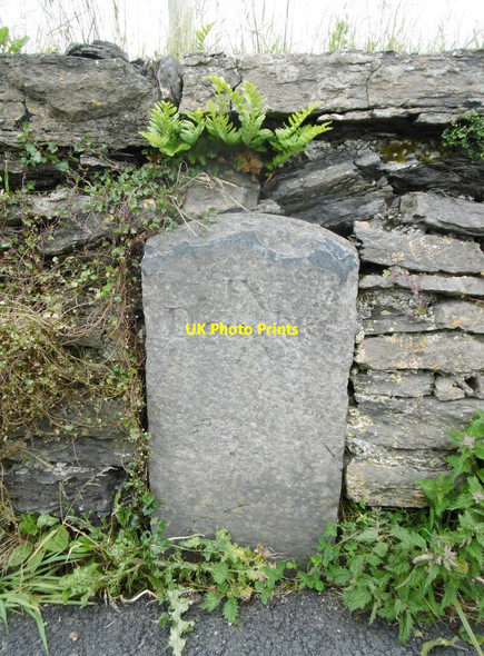 Photo 6"x4" Old Milestone by the A7, Douglas Road, Billown, Isle of Man Castletown\/SC2667 c2015