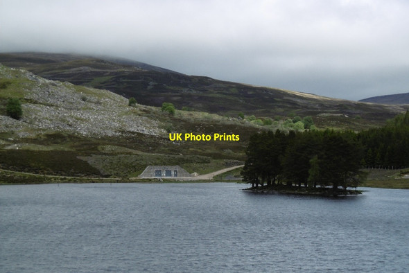 Photo 6"x4" Loch Gynack Kingussie c2017