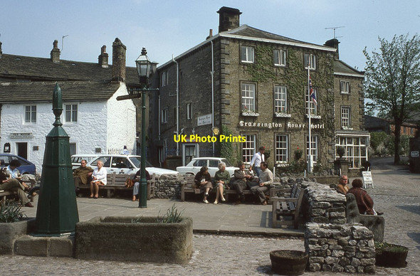 Photo 6"x4" The Square and Grassington House Hotel Grassington c1980