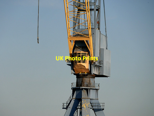 Photo 6"x4" Henson Tower Crane at Belfast Belfast c2017