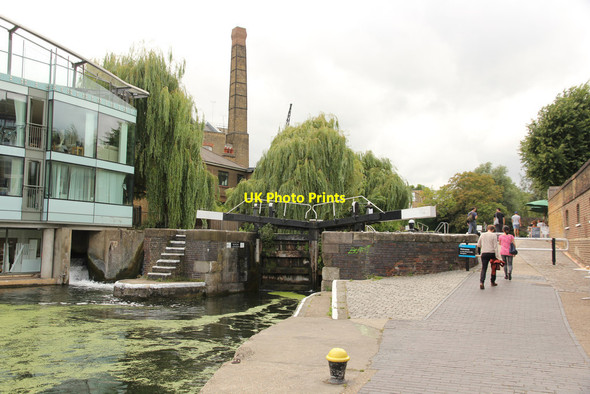 Photo 6"x4" City Road Lock London c2017 P1