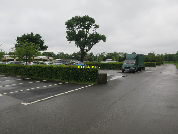 Photo 6"x4" Garden centre car park Draycote c2017