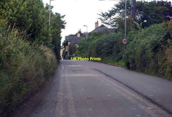 Photo 6"x4" A3124 entering Beaford Beaford c2017