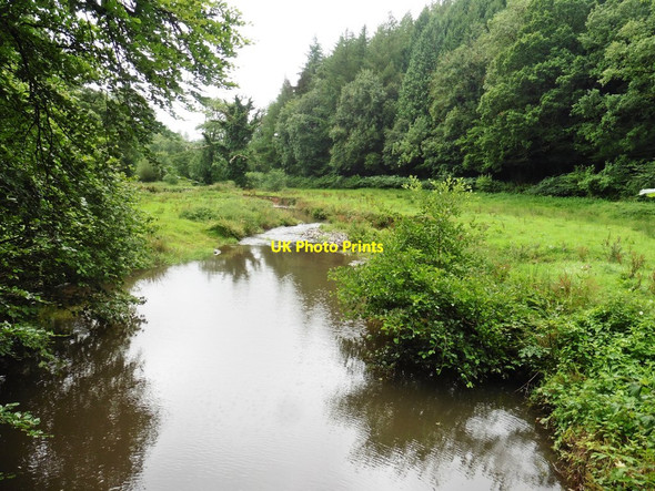 Photo 6"x4" River Dart at Worthy Bridge Little Silver\/SS9109 c2017