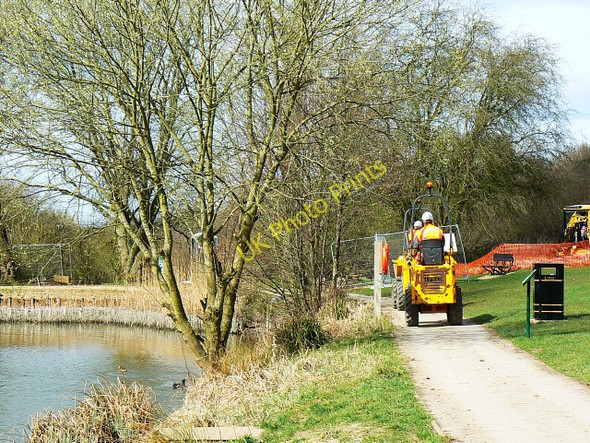 Photo 6"x4" Work in progress, Jubilee Lake, Wootton Bassett Wootton Bassett c2009