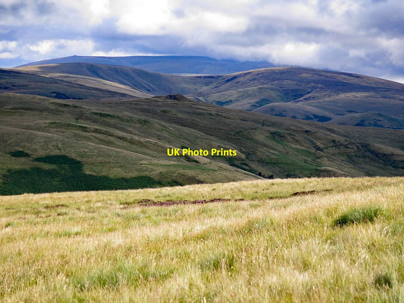 Photo 6"x4" Cheviot from Deel's Hill Deel's Hill c2017