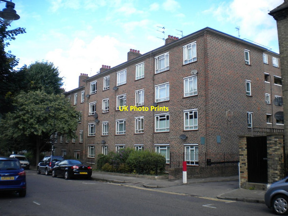 Photo 6"x4" Barnes Court, Islington Islington\/TQ3184 c2017