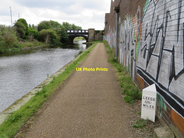 Photo 6"x4" Leeds-Liverpool Canal towards Boundary Bridge, Liverpool Bootle\/SJ3394 c2017