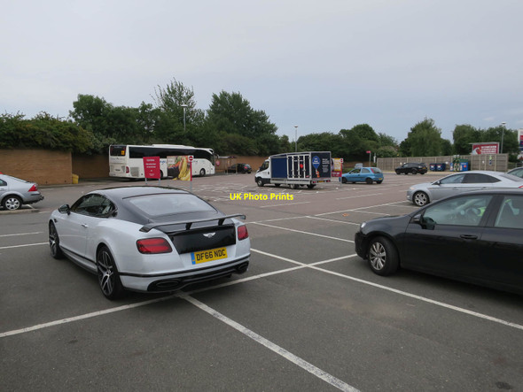 Photo 6"x4" Tesco car park, Milton Milton\/TL4762 c2017