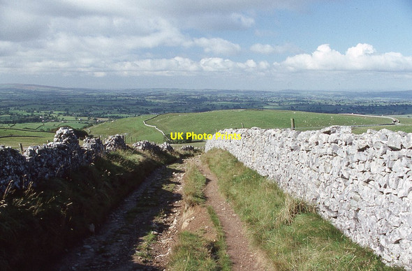 Photo 6"x4" Fell Lane above Ingleton Cold Cotes\/SD7171 c1990