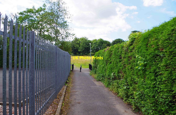 Photo 6"x4" Footpath from Factory Lane, Bromsgrove, Worcs Bromsgrove c2017