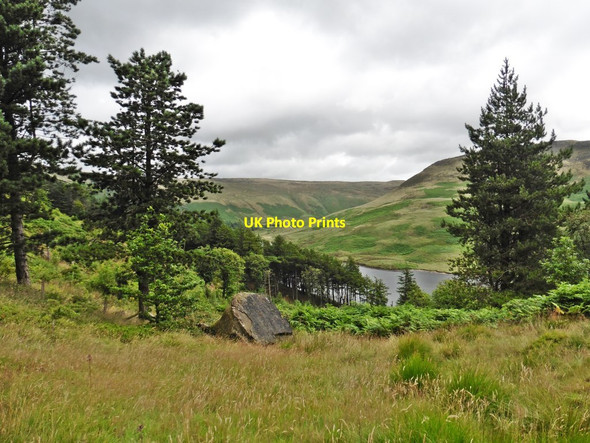 Photo 6"x4" View towards Yeoman Hey Reservoir Tunstead\/SE0004 c2017