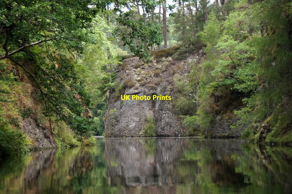 Photo 6"x4" Aigas Gorge on the River Beauly Crask of Aigas c2017