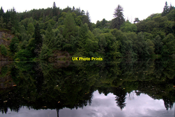 Photo 6"x4" River Beauly below Eilean Aigas Crask of Aigas c2017