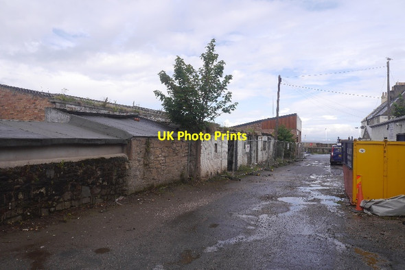 Photo 6"x4" Boat shed during demolition Cockenzie and Port Seton c2017