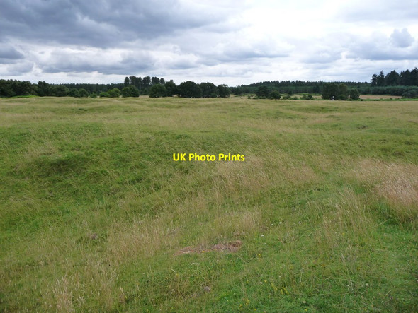 Photo 6"x4" View south-west across Grime's Graves Lynford c2017