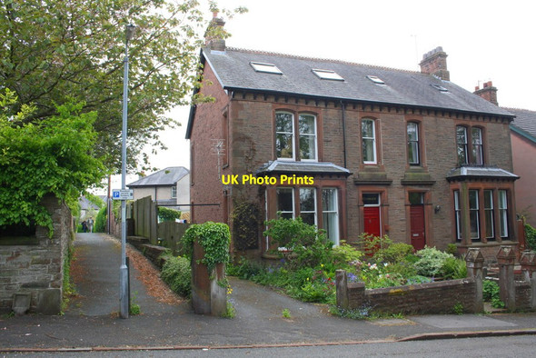 Photo 6"x4" Footpath from Graham Street Penrith c2015