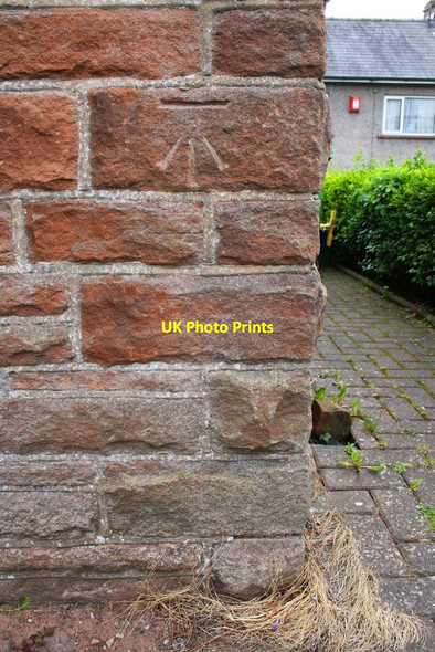 Photo 6"x4" Benchmark on #18 Salkeld Road Penrith c2015