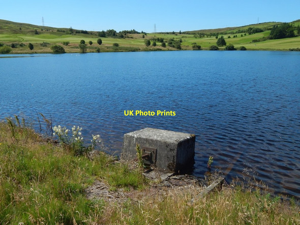 Photo 6"x4" Whinhill Reservoir: old sluice Greenock\/NS2776 c2017