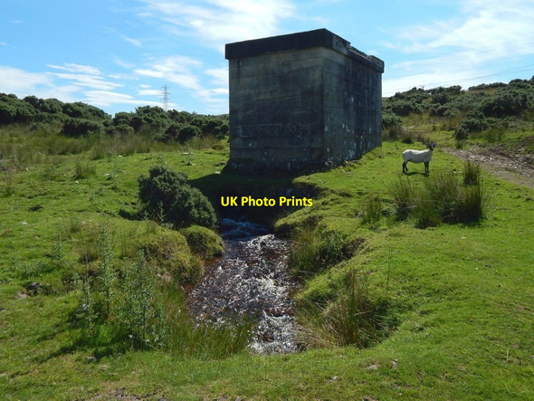 Photo 6"x4" Water shaft Greenock\/NS2776 c2017