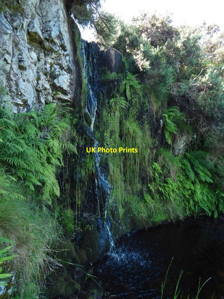 Photo 6"x4" Waterfall on the Craigieknowe Burn Strone\/NS2974 c2017