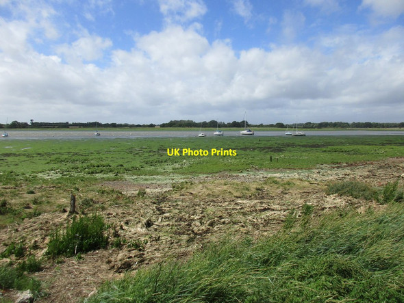Photo 6"x4" Fishbourne Channel Apuldram c2017