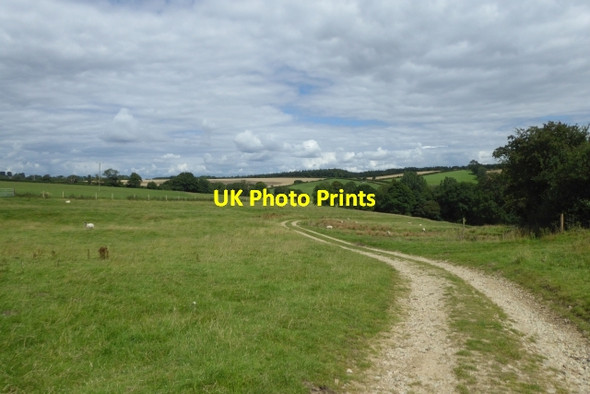 Photo 6"x4" Approaching Crambe on the track from Barton Crambe c2017