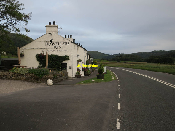 Photo 6"x4" The Travellers Rest Grasmere\/NY3307 c2017