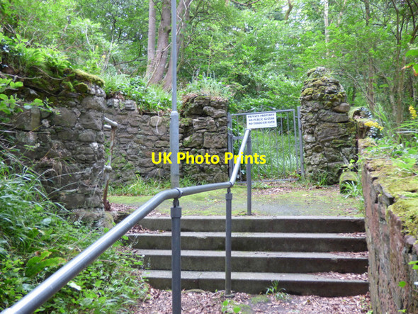 Photo 6"x4" The Hydro steps Skelmorlie c2017