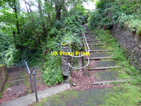 Photo 6"x4" The Hydro steps Skelmorlie c2017