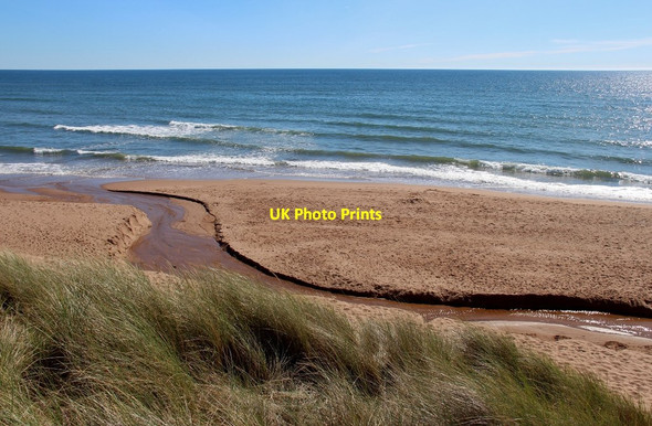 Photo 6"x4" The mouth of the Eigie Burn Balmedie c2017