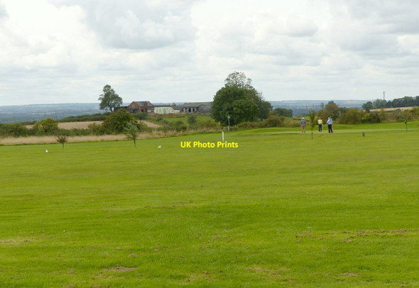 Photo 6"x4" Footpath towards Risley Lodge Farm Dale Moor c2017