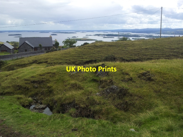Photo 6"x4" Just above Mount Gable trail head car park, Co. Galway Clonbur c2017