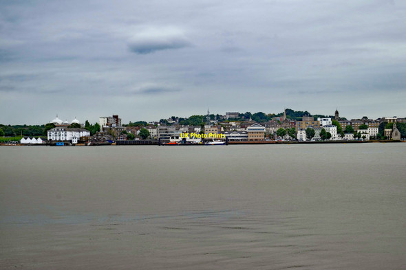 Photo 6"x4" Gravesend : view from Tilbury Fort Gravesend\/TQ6574 c2017