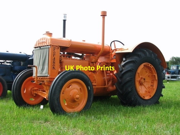 Photo 6"x4" 1936 Fordson N tractor Little London\/TG1823 c2017