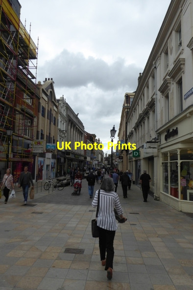 Photo 6"x4" Scaffolding on Whitefriargate Kingston upon Hull c2017