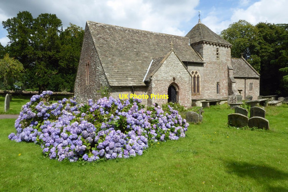 Photo 6"x4" Hewelsfield church Hewelsfield c2017