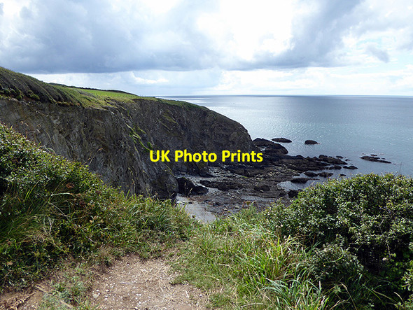 Photo 6"x4" Peel Cove Polkerris c2017