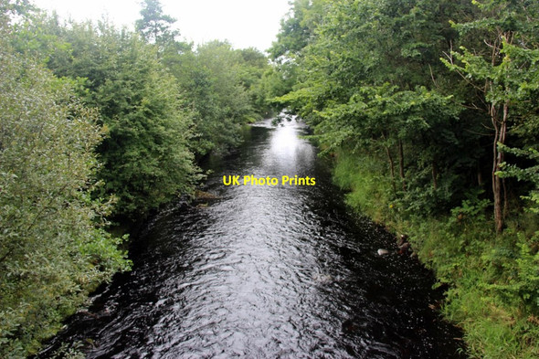 Photo 6"x4" River Irvine at Mason's Holm Newmilns\/NS5237 c2017