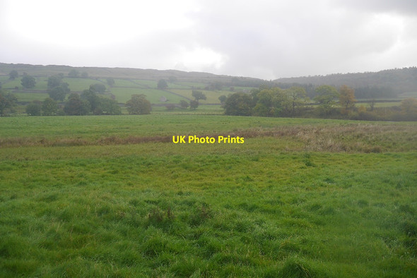 Photo 6"x4" Pasture, Wharfedale Kilnsey c2016