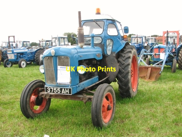 Photo 6"x4" 1959 Fordson Power Major tractor Little London\/TG1823 c2017
