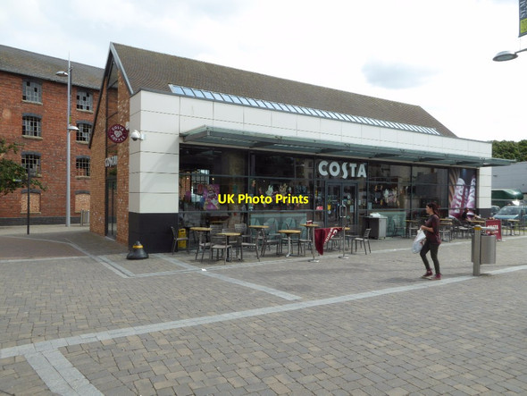 Photo 6"x4" Costa in St Martin's Quarter Worcester c2017