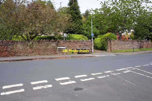Photo 6"x4" Entrance to Caroline Cottage, Beacon Edge at Fell Lane junction Penrith c2015