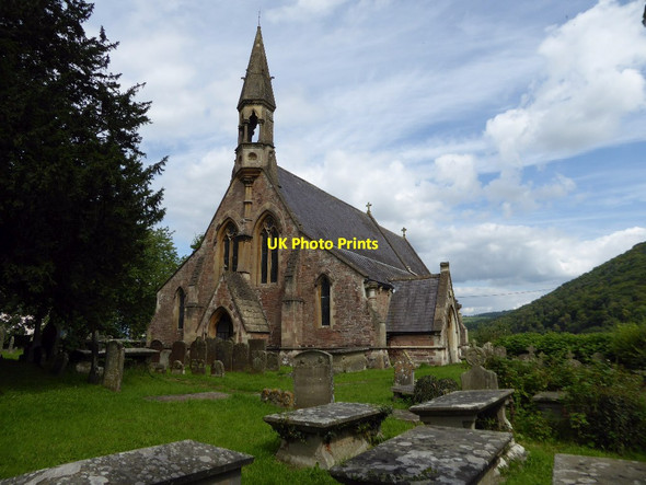 Photo 6"x4" Llandogo church Llandogo c2017 P1