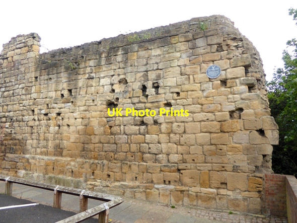 Photo 6"x4" Fragment of the Newcastle Town Wall Newcastle upon Tyne c2017