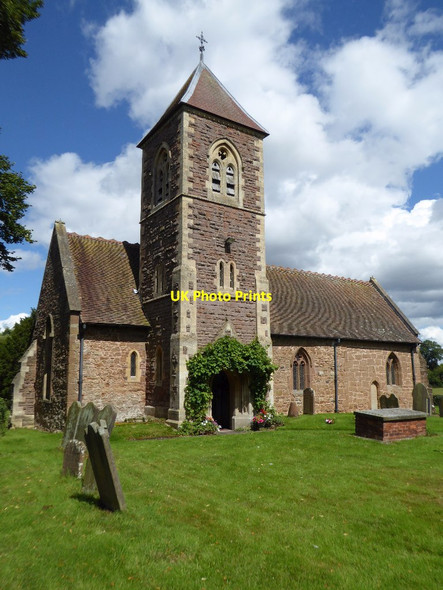 Photo 6"x4" Bobbington church Bobbington c2017 P1