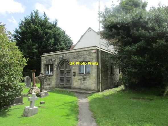 Photo 6"x4" Church of St. Peter and St. Mary, Fishbourne - addition of 1973 Chichester c2017