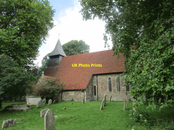 Photo 6"x4" Church of St. Mary, Appledram Chichester c2017