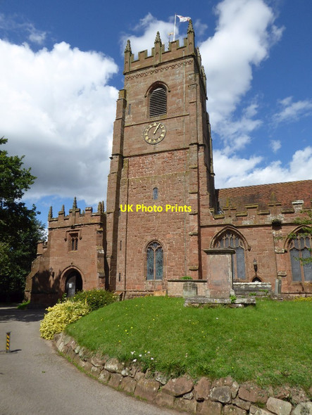 Photo 6"x4" All Saints church, Claverley Claverley c2017