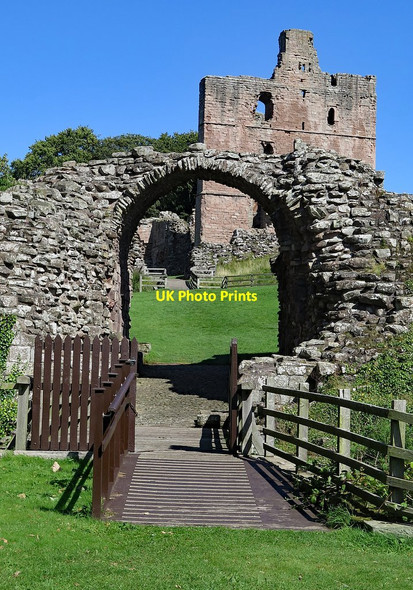 Photo 6"x4" Norham Castle Norham\/NT9047 c2017 P1